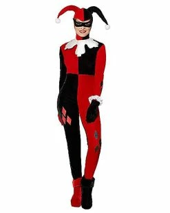 Cheap 😀 Adult Harley Quinn Costume - Gotham 👧 Girls 🥰