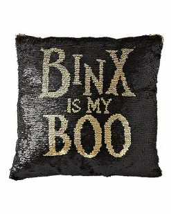 Cheap ✨ Reversible Sequined Binx Pillow - Hocus Pocus 🔔