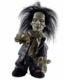 Budget ❤️ 12 Inch Billy Butcherson Animated Side Stepper Decoration - Hocus Pocus 😉