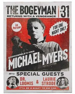 Best Pirce 🤩 Michael Myers Poster - 🧛 Halloween 🔥