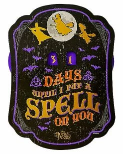 Best reviews of ✔️ Hocus Pocus 🧛 Halloween Countdown Sign - Disney 😀