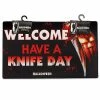 Outlet 😀 Michael Myers Have A Knife Day Doormat - 🎃 Halloween 👍