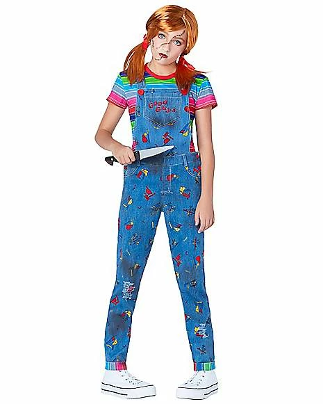 Flash Sale β Kids Chucky Overalls Costume - The Signature Collection π