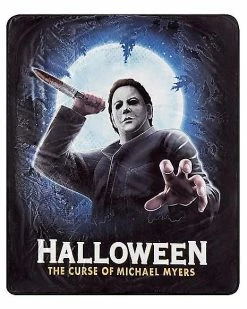 Cheapest ⌛ The Curse of Michael Myers Fleece Blanket - 🦇 Halloween ✔️