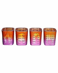 Best Pirce 🌟 Hocus Pocus Mini Glass Set 4 Pack - Disney 🛒