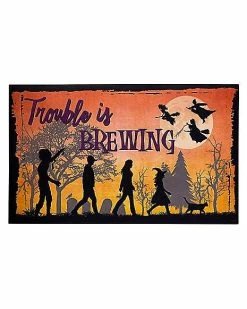 Cheap ⭐ Trouble is Brewing Doormat - Hocus Pocus 🔥