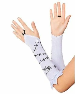Top 10 🧨 Kids Sally Ruffle Fingerless Gloves - The Nightmare Before ❄ Christmas ✔️