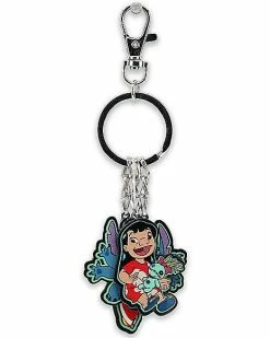 Brand new 🔥 Lilo & Stitch Charm Keychain 👍