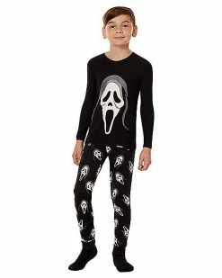 Coupon 🔥 Kids Ghost Face Pajama Set 💯