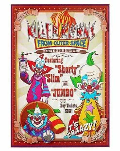 Outlet 😍 Killer Klowns from Outer Space Tabletop Sign 🎉