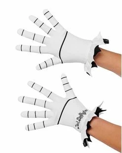 Brand new 🎉 Ruffle Jack Skellington Gloves - The Nightmare Before 🎅 Christmas 🔔