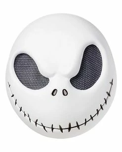 Cheap ⭐ Jack Skellington Half Mask - The Nightmare Before 🔔 Christmas 🧨