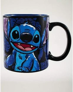 Buy 👍 Stitch Floral Coffee Mug 20 oz. - Disney 🥰