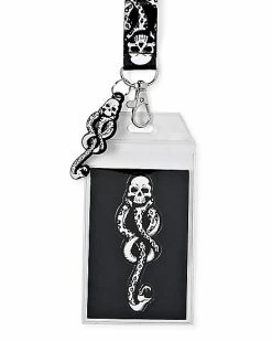 Outlet ✨ Dark Mark Harry Potter Lanyard 👏