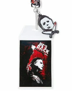 Discount 😀 Michael Myers Lanyard - 💀 Halloween ❤️