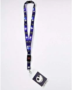 Brand new 🤩 LED Jack Skellington Lanyard - The Nightmare Before ❄ Christmas 🎁