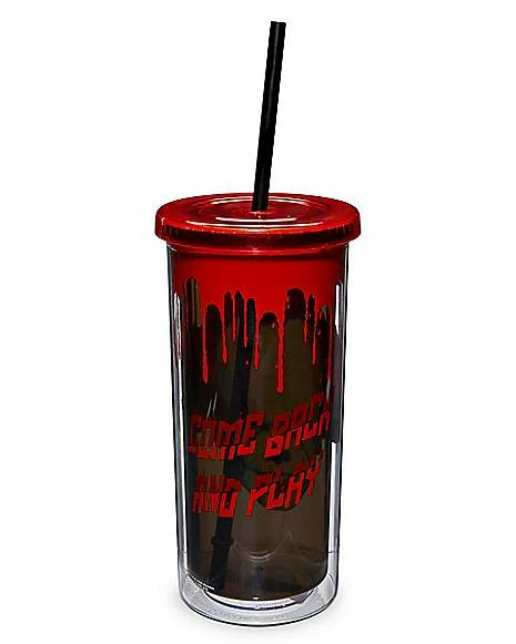 New π Come Back and Play Pennywise Cup With Straw 20 oz. - It π - Image 2