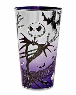Best Sale ⭐ Ombre Jack Skellington Pint Glass 16 oz. - The Nightmare Before 🎄 Christmas 🥰