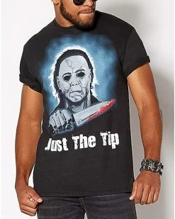 Flash Sale ✨ Just The Tip Michael Myers T 👕 Shirt - 🦇 Halloween ❤️