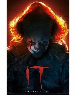 Flash Sale 😀 Pennywise Poster - It Chapter Two 🌟