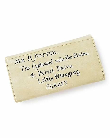 Cheap π€© Hogwarts Letter Trifold Wallet - Harry Potter β - Image 3
