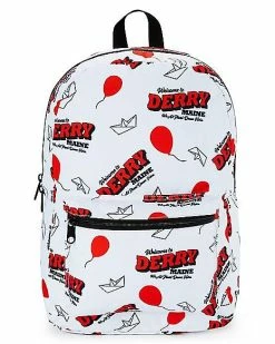 Cheapest 🛒 Derry Maine Print 🎒 Backpack - It 💯