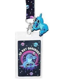 Outlet 😀 So Not Ordinary Stitch Lanyard - Lilo & Stitch 🧨