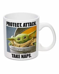 Discount 🎁 The Child Grogu Take Naps Coffee Mug 20 oz. - The Mandalorian 🌟