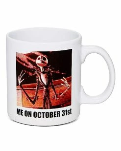 Coupon ❤️ Jack Skellington Meme Coffee Mug 20 oz. - The Nightmare Before ❄ Christmas ⭐