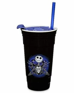 Outlet 🔥 Wonderful Nightmare Cup with Straw 32 oz. - The Nightmare Before 🎅 Christmas 🤩