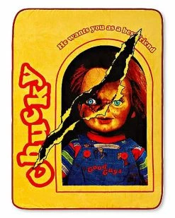 Buy ⌛ Good Guys Chucky Fleece Blanket ⭐