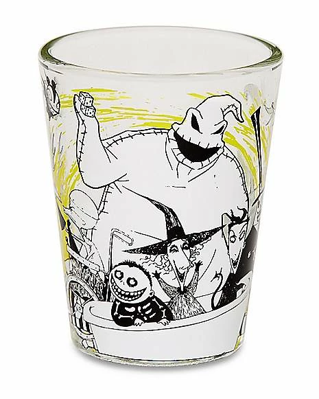 Brand new π Oogie Boogie Mini Glass 1.5 oz. β The Nightmare Before β Christmas π
