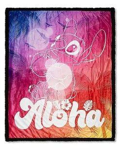 Top 10 😉 Aloha Stitch Fleece Blanket – Disney 🔔