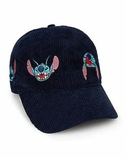 Deals 🧨 Stitch Faces Dad Hat - Lilo & Stitch 🛒