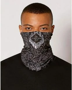 Promo ❤️ Marauder’s Map Face Gaiter – Harry Potter 🔥