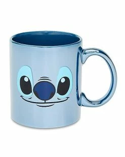 Budget 🔥 Blue Stitch Face Coffee Mug 20 oz. - Lilo & Stitch 🥰
