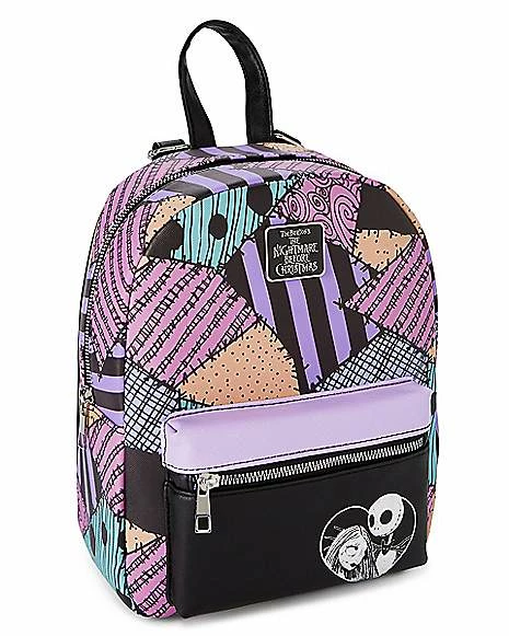 Buy π Jack and Sally Patches Mini π Backpack - The Nightmare Before β Christmas π - Image 2