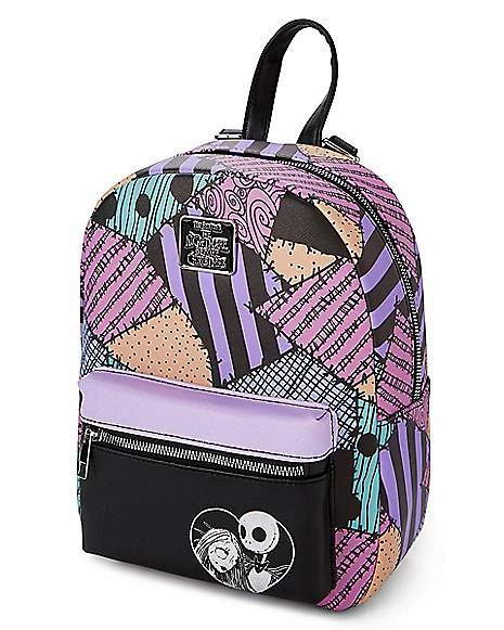 Buy π Jack and Sally Patches Mini π Backpack - The Nightmare Before β Christmas π - Image 3