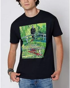 Best Sale 🤩 Painting Michael Myers T 👚 Shirt - 🧛 Halloween 👏