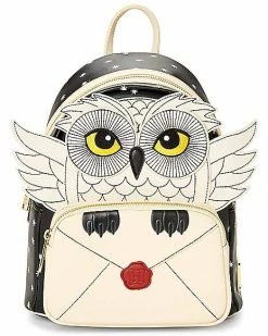 Promo ✔️ Loungefly Owl Howler Mini 🎒 Backpack - Harry Potter 💯