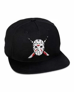 Deals π Bloody Jason Voorhees and Knives Snapback Hat - Friday the 13th π§¨
