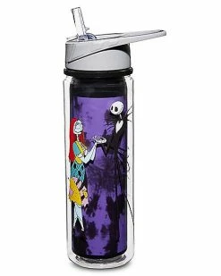 Flash Sale 😀 Characters The Nightmare Before 🎁 Christmas Water Bottle - 16 oz. ⌛