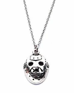 Best Sale 💯 Jason Voorhees Mask Necklace - Friday the 13th 🤩