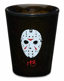 Outlet π Jason Voorhees Mask Freezer Shot Glass 1.5 oz. - Friday the 13th π₯