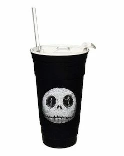 Best Pirce 🧨 Jack Skellington Cup with Straw 32 oz. - The Nightmare Before 🎄 Christmas 🧨