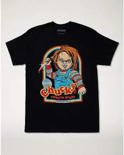 Brand new 🧨 Chucky Wanna Play T 👚 Shirt - Steven Rhodes 🔥