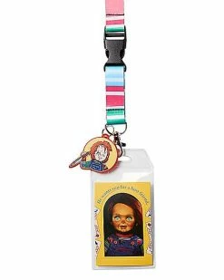 Budget 🌟 Good Guys Chucky Lanyard - Child's Play ✔️