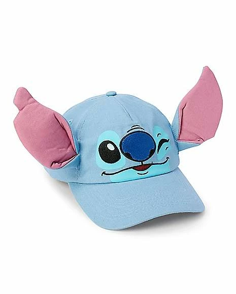 Cheapest 𧨠3D Stitch Ears Dad Hat - Lilo and Stitch βοΈ