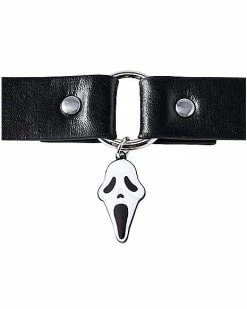 Best deal 🎁 Ghost Face O-Ring Choker Necklace 🤩