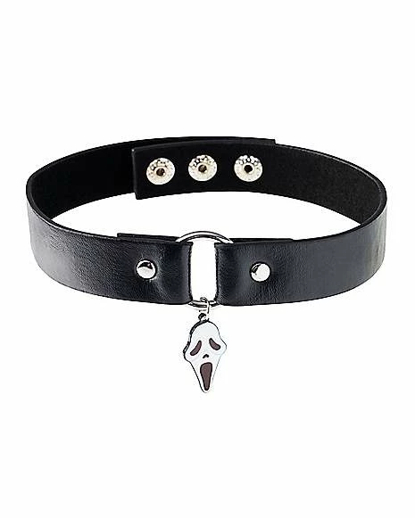Best deal π Ghost Face O-Ring Choker Necklace π€© - Image 2